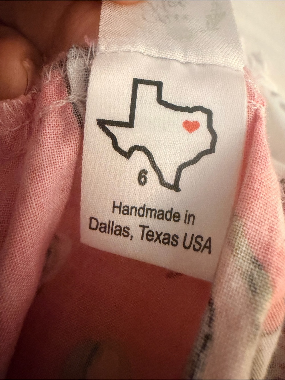 Olive Mae Girls Tiered Polka Dot & Carousel Print Dress in pink and White - Picture 5 of 5
